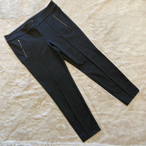 NWT(16) Ann Taylor LOFT Modern Skinny Legging Heathered Gray Extra Large - Picture 2 of 10